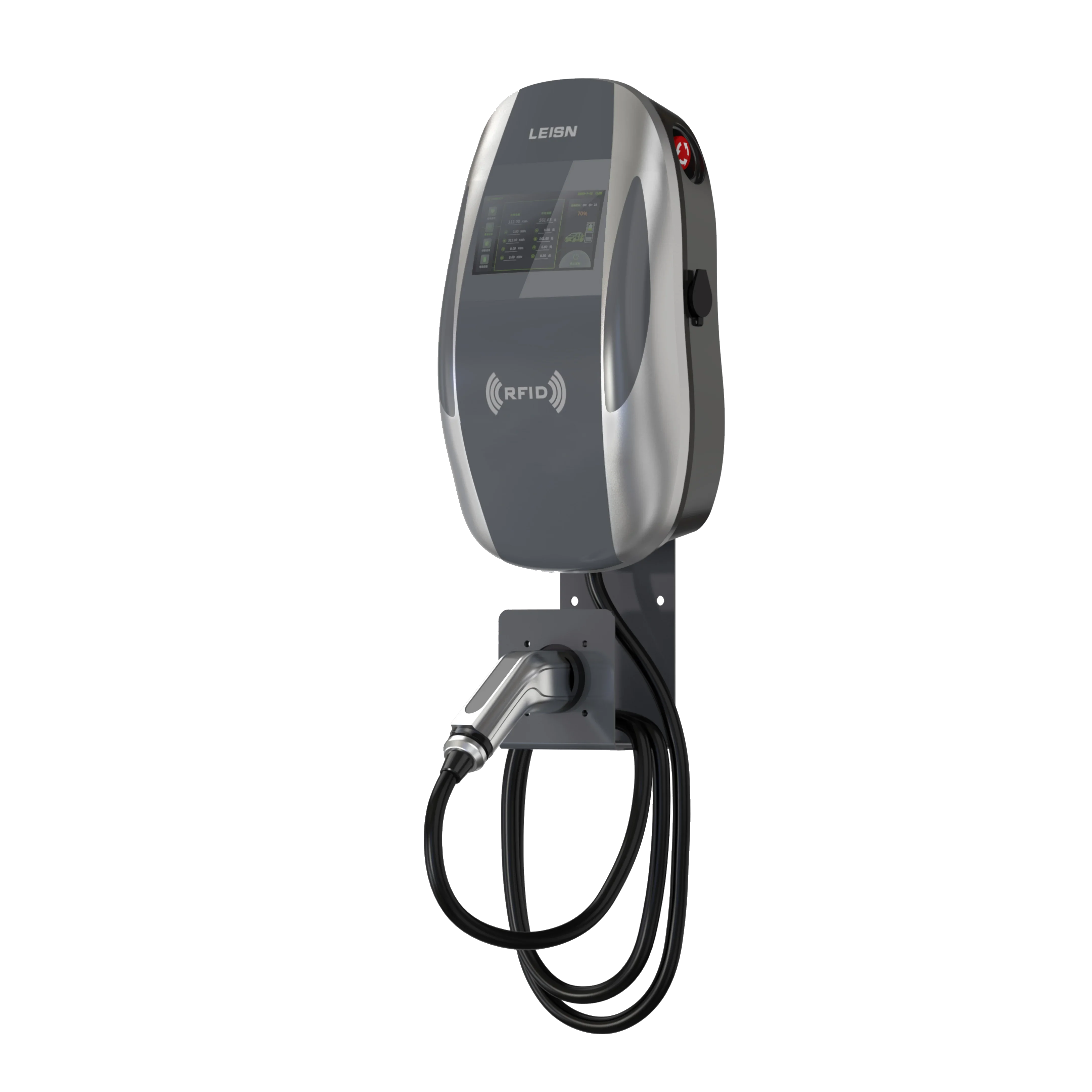 Evse Charging Station Rfid - Oem Evse Wallbox Type 2 7kw