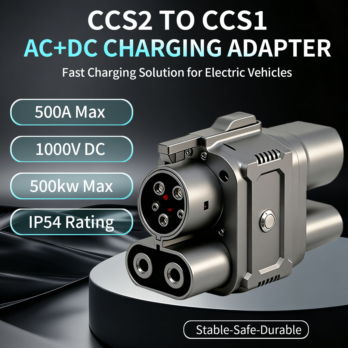 Ev Charger Adapter Type 2 To Type 1 - CCS2 to CCS1 Type2 to Type1