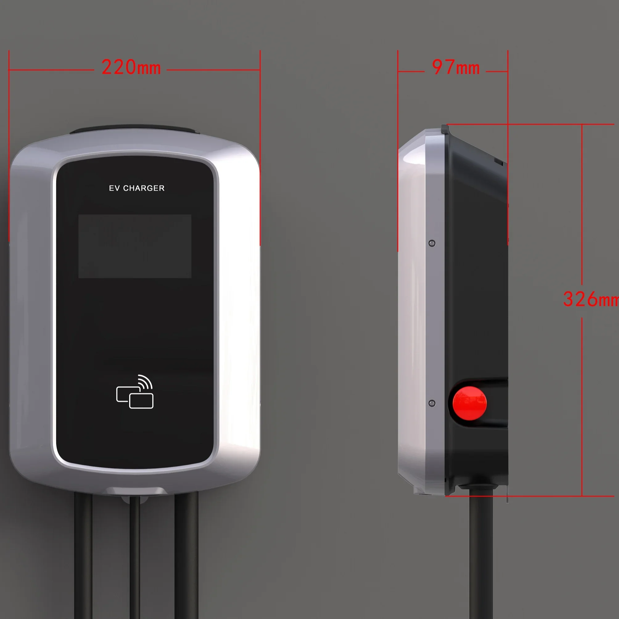 Bluesky home type 2 7kw 11kw 2 - Ev Charger 22Kw Wallbox Type 2 recension och pris