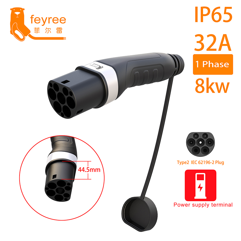 feyree Type2 Male Plug EV Char - Ev Charger 11Kw Three Phase recension och pris