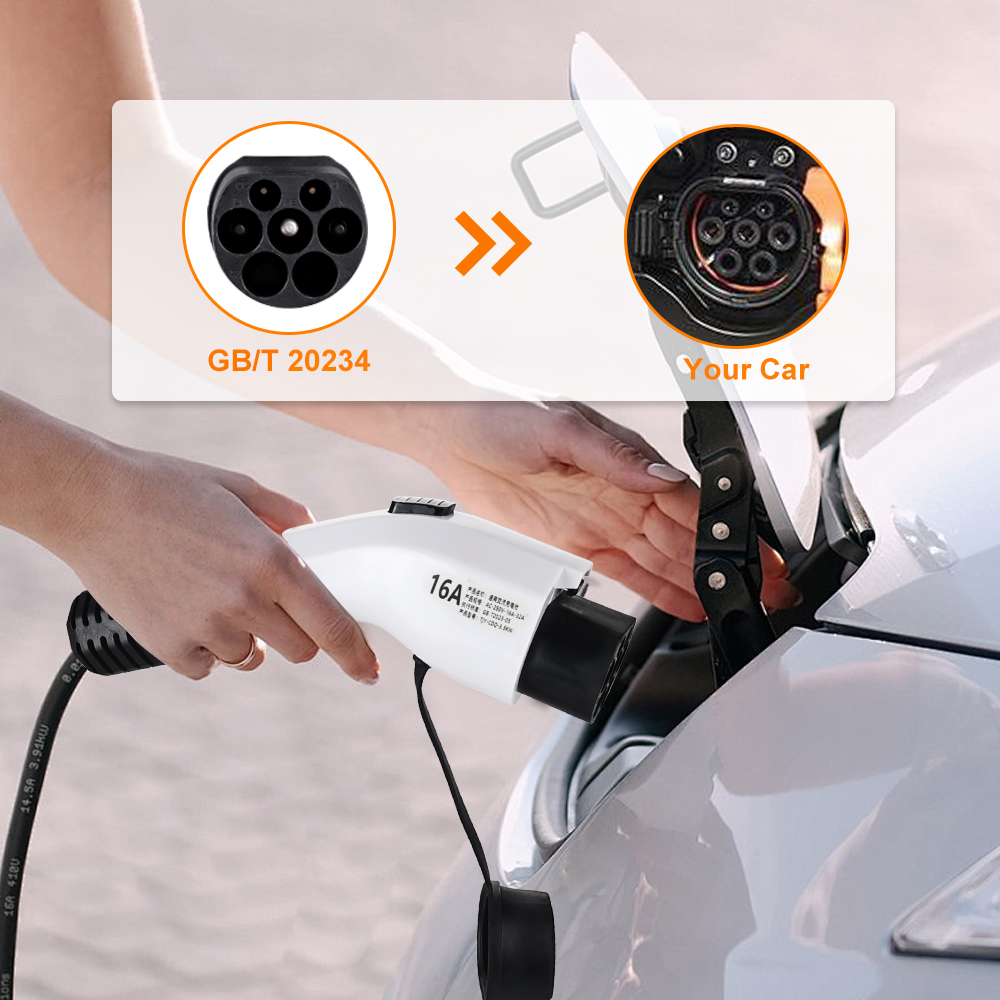 JDMEX 3.5W 16A Portable EV Cha - Portable Ev Charger 16A Adjustable recension och pris