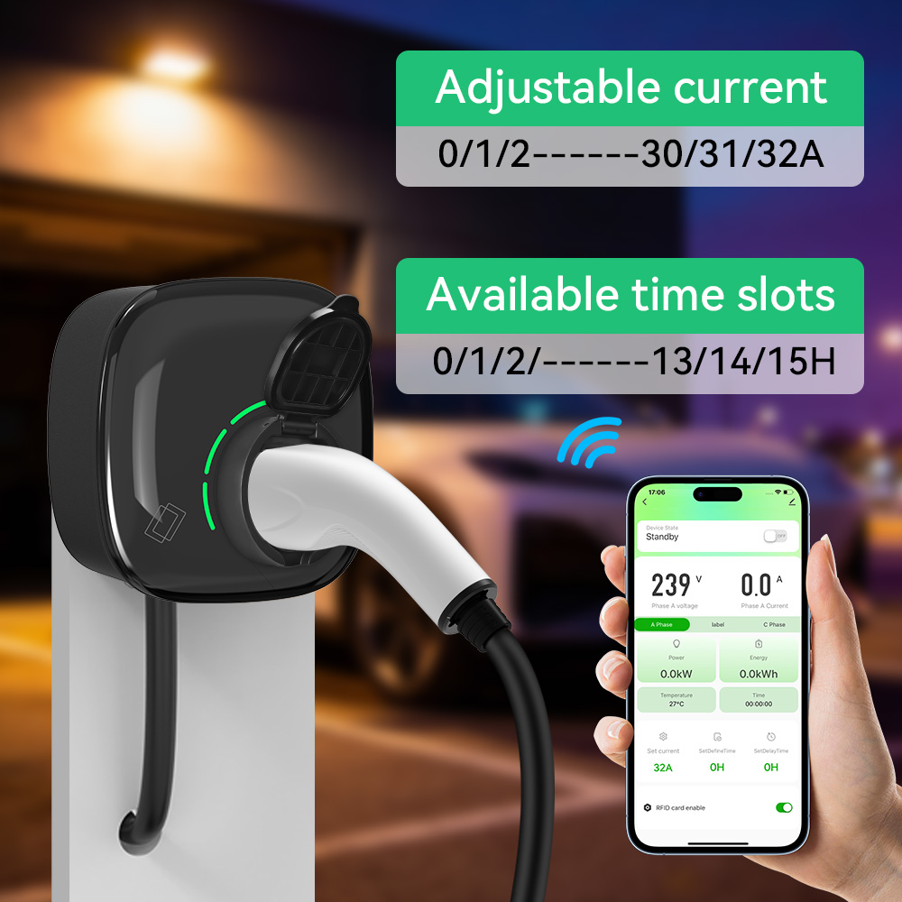 IPENGEN 22KW Type2 EV Charger  - Ev Charging Socket Type 2 22Kw recension och pris
