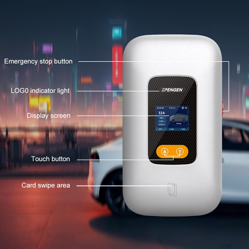 IPENGEN EV Charging Station GB - Ev Charging Cable 5M 22Kw recension och pris