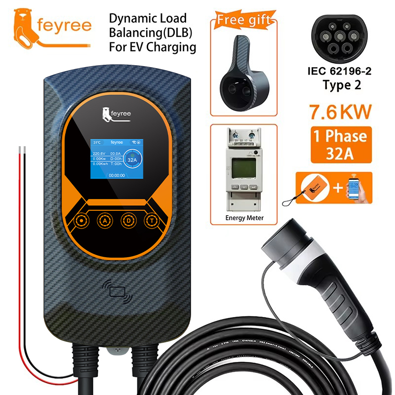 Feyree EV Charger Type2 Cable  - Ev Charger Load Balancing recension och pris