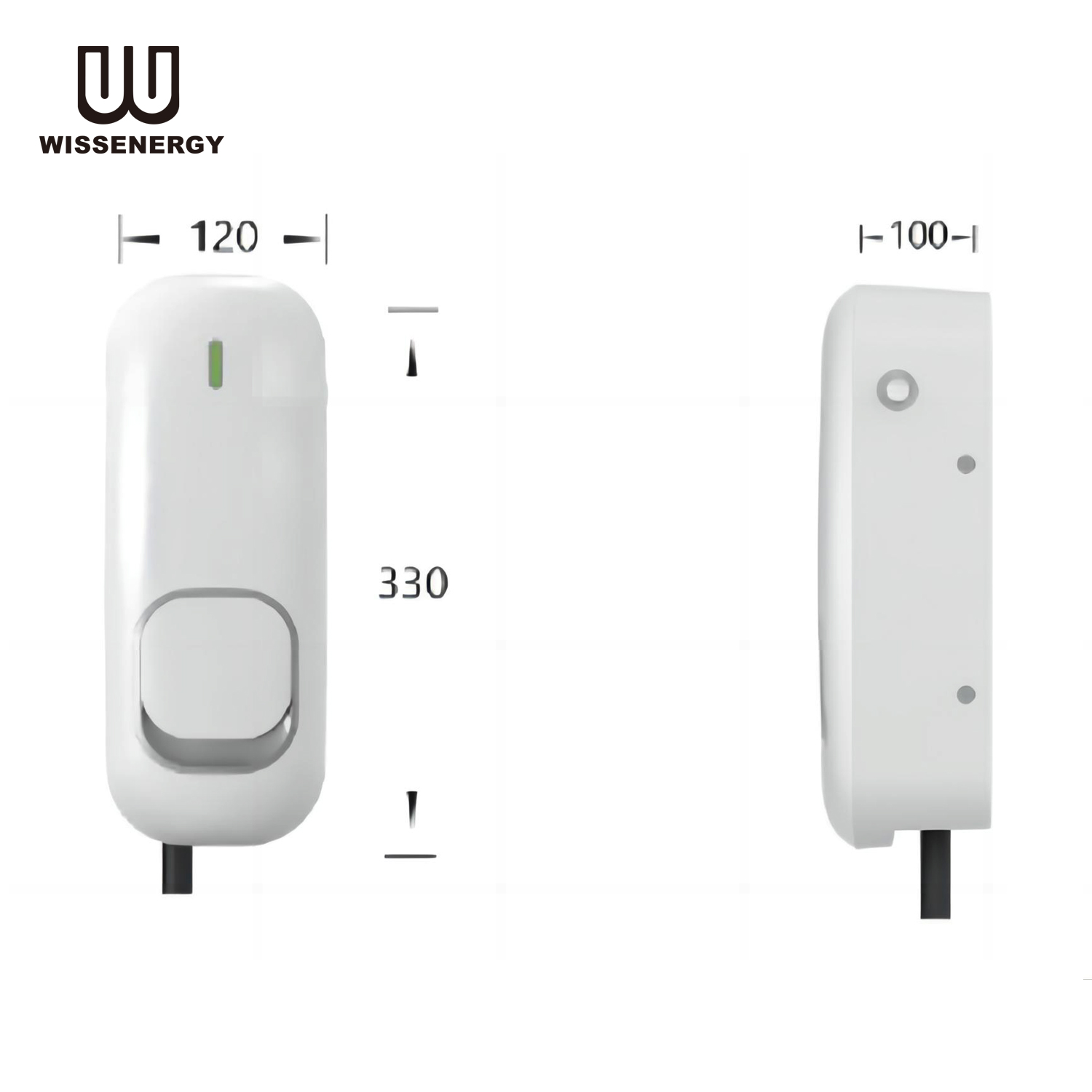 Ip66 Waterproof Wall-Mounted 1 - Ev Charger 11Kw Three Phase recension och pris