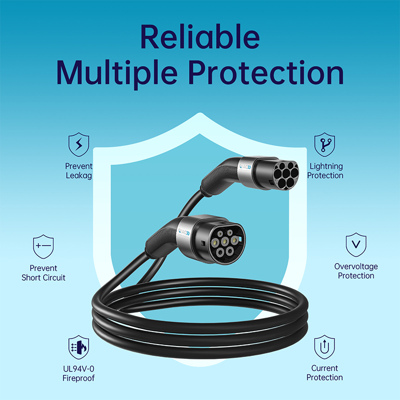 EV Charging Cable Type 2 to Ty - Ev Charging Cable Type 2 32A recension och pris