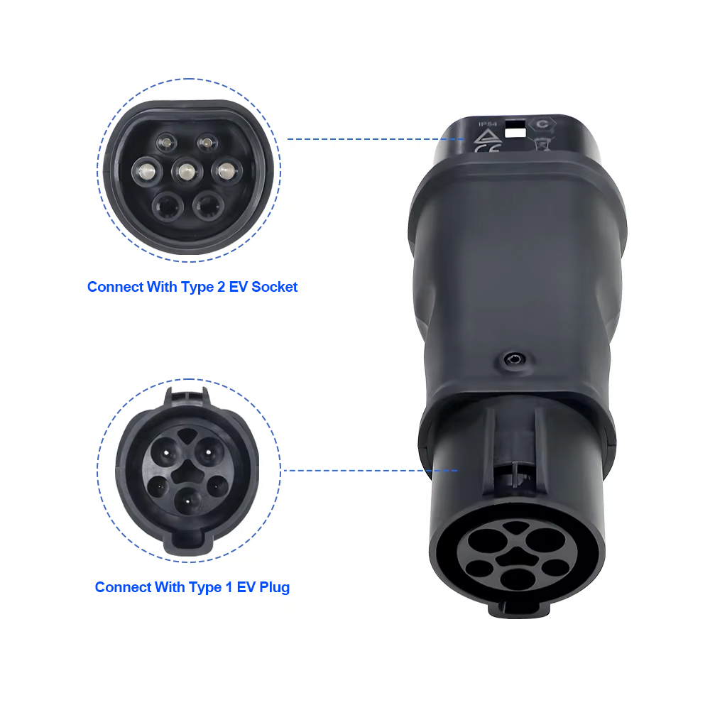 Kolanky 7.2KW 32A 1P Type1 to  - Ev Charging Cable Type 2 32A recension och pris