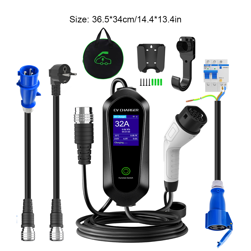 Wall Portable Single-Phase Aut - Ev Charger 7Kw Single Phase recension och pris