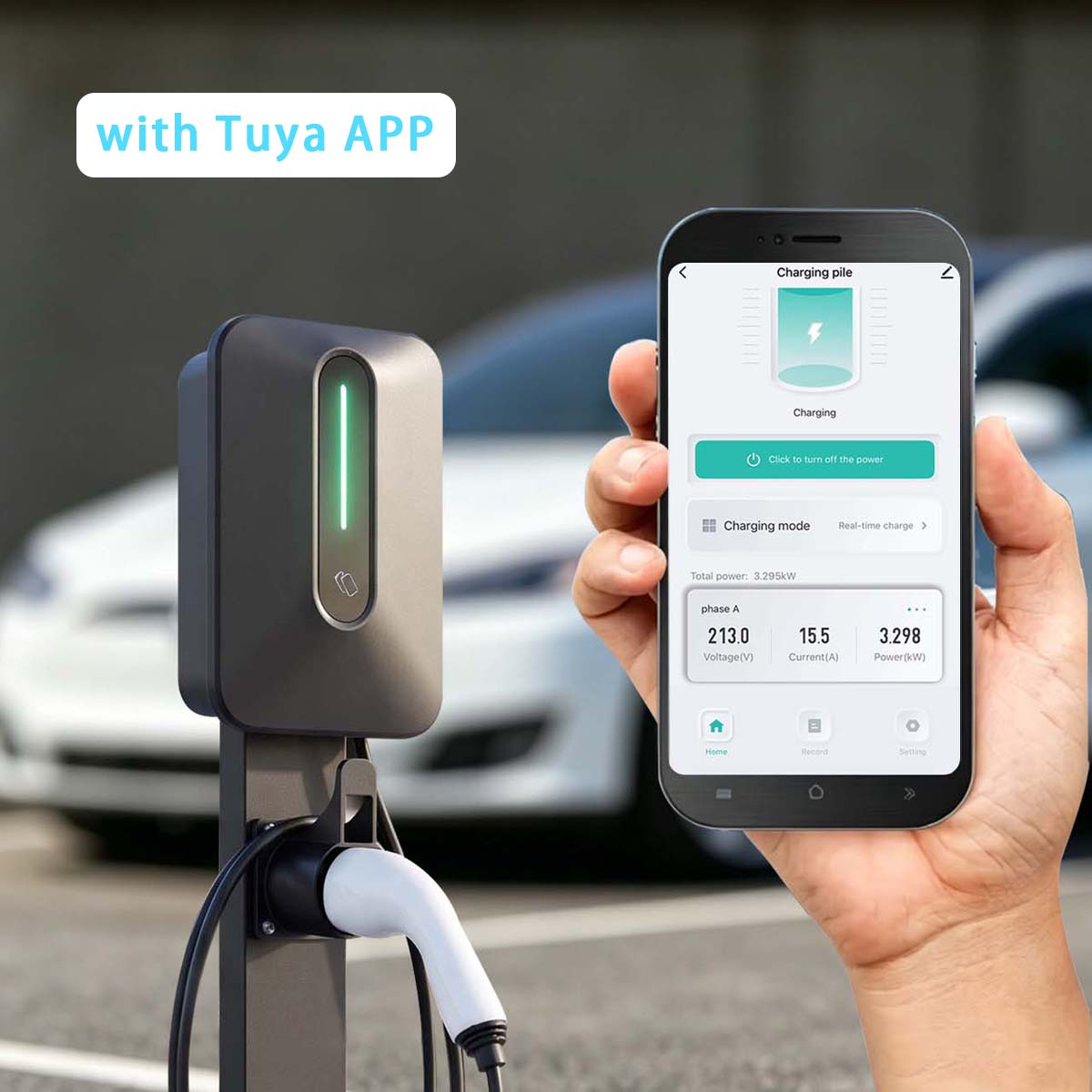 JIGU GBT EV Charger 7kW 11kW 2 - Ev Charger 11Kw Three Phase recension och pris